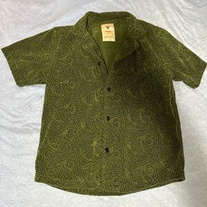 OAS SQUIGGLE CUBA TERRY SHIRT IN XL